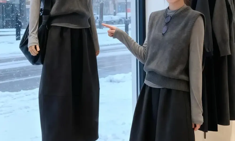 Top 77+ mẫu ảnh áo gile len phối đồ cực cháy cho nàng