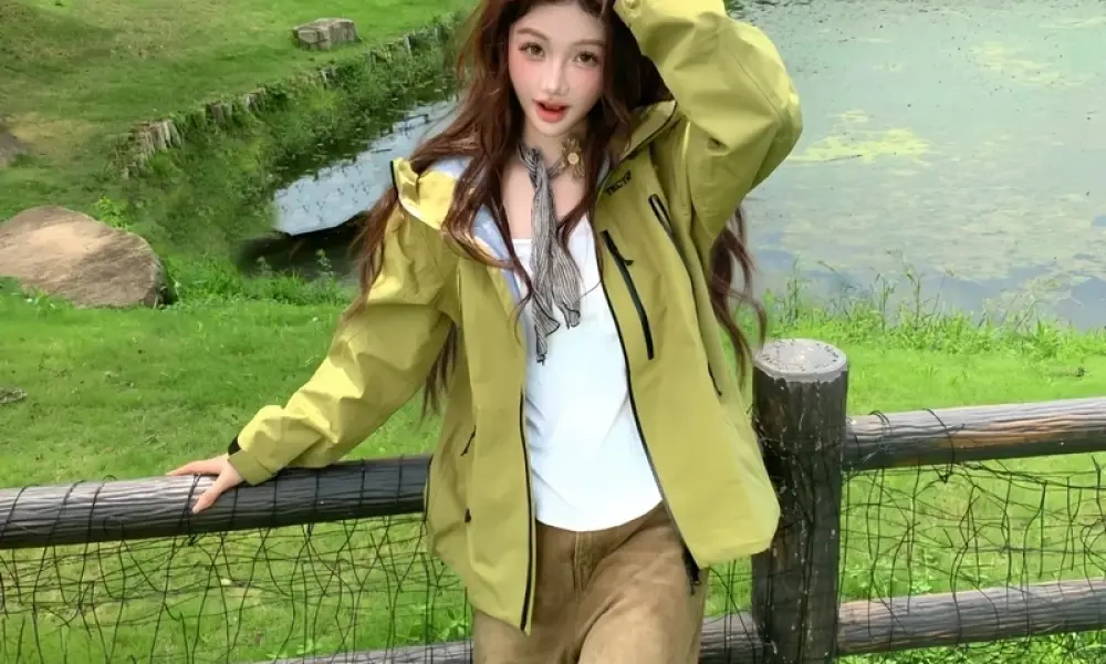 Top 50+ ảnh áo khoác dù nữ form rộng phối đồ cực chất