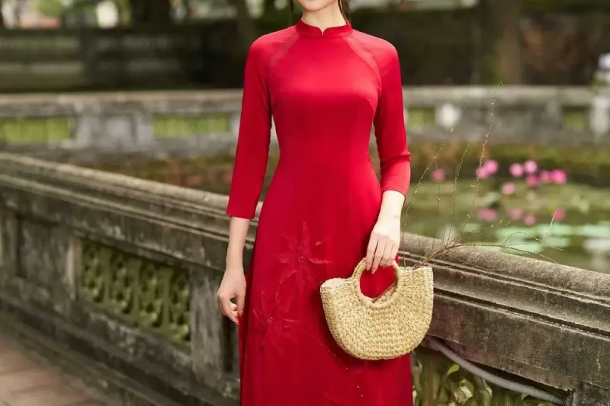 Ngắm nhìn ảnh áo dài tay lỡ cách tân hiện đại và trẻ trung