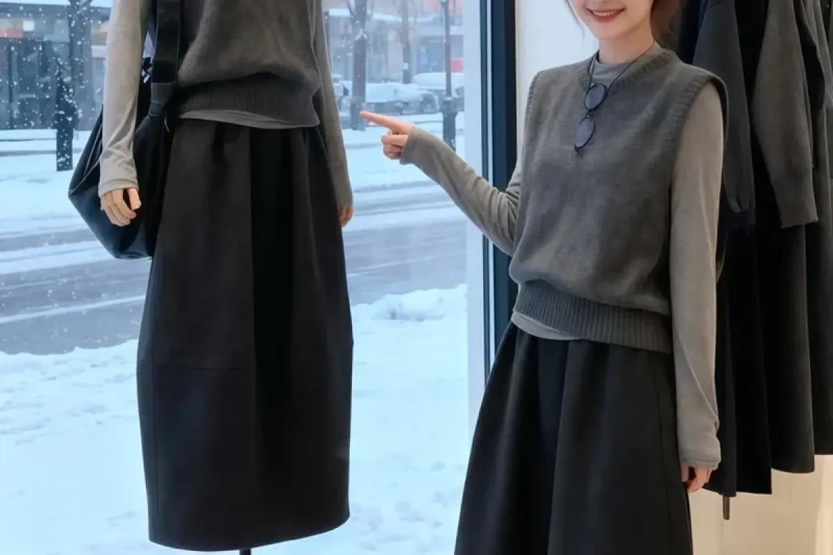 Top 77+ mẫu ảnh áo gile len phối đồ cực cháy cho nàng