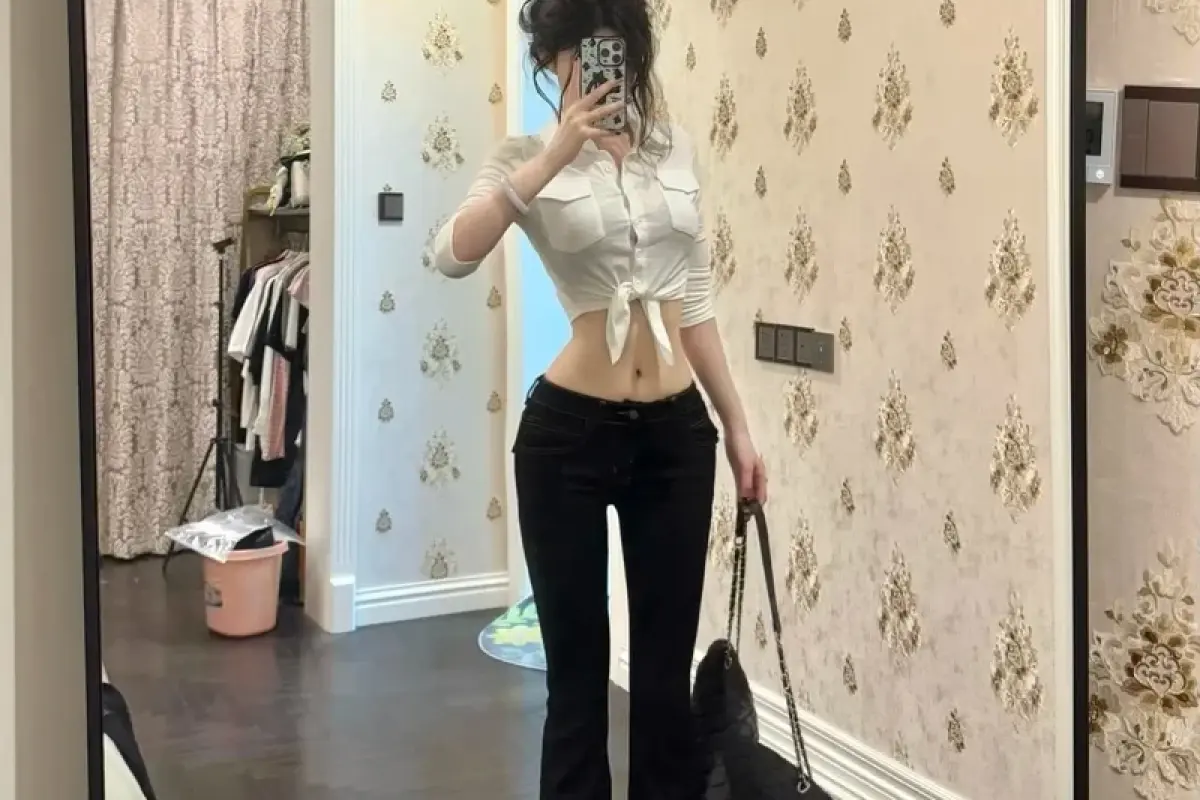 Top 70+ ảnh quần ống loe tôn dáng dạo phố cực xinh