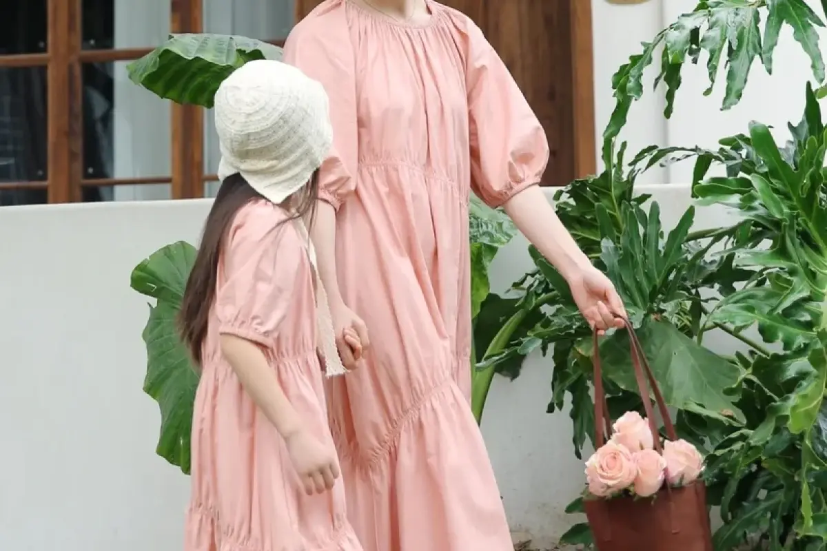 58+ mẫu set váy mẹ và bé gái rạng rỡ giúp cả hai thêm gắn kết