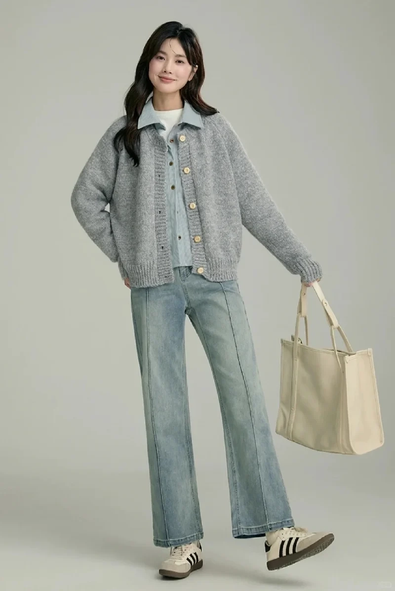 Diện tự tin với áo cardigan dệt kim nữ đẹp