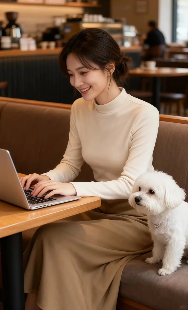 Chất liệu sang trọng với áo cổ lọ cao cấp