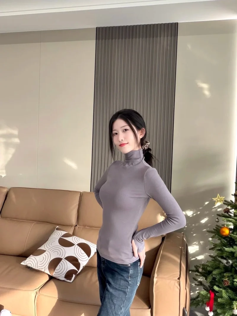 Mix đồ hoàn hảo với áo cổ lọ phối đồ