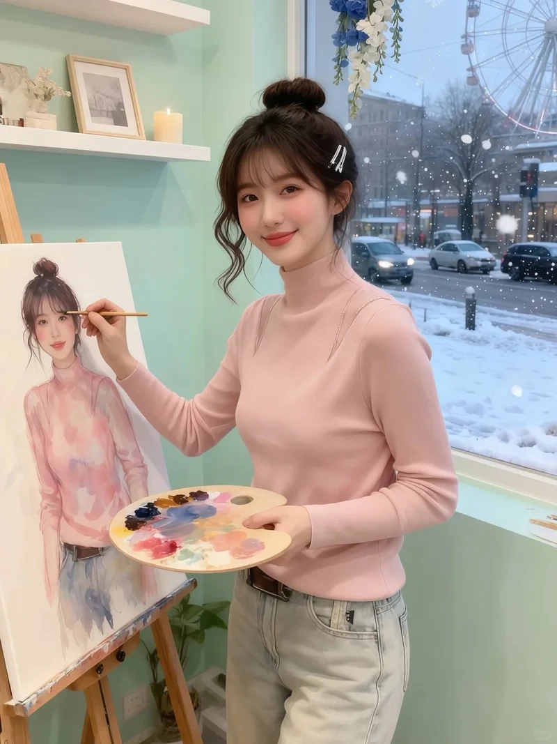 Diện tự tin với áo cổ lọ nữ đẹp