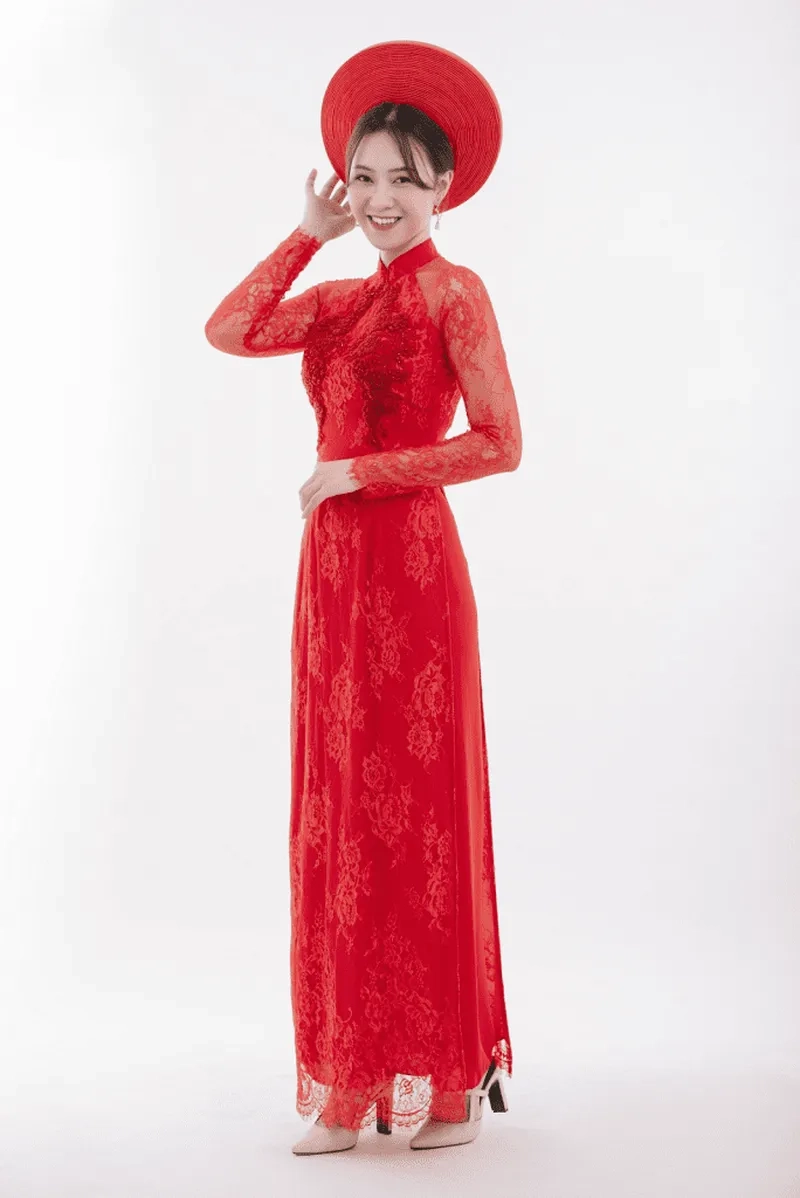 Áo dài 4 tà may đo chuẩn dáng tôn nét riêng