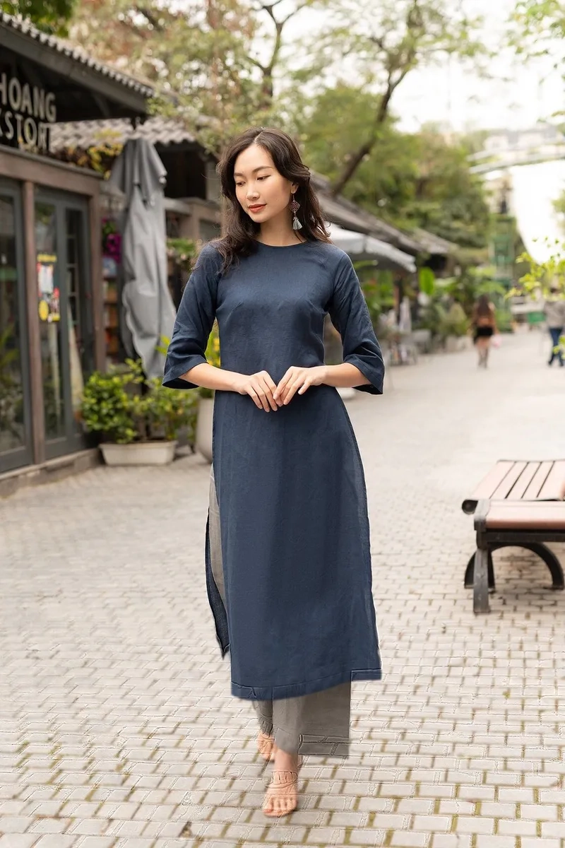 Áo dài cách tân truyền thống hài hòa nét xưa nay