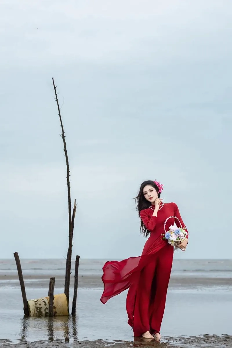 Lựa chọn áo dài truyền thống đặt may form chuẩn