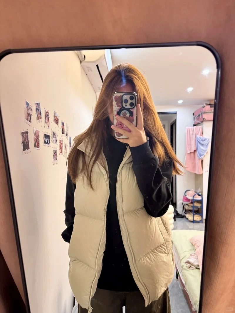 Luôn thời thượng cùng áo gile phao thời trang