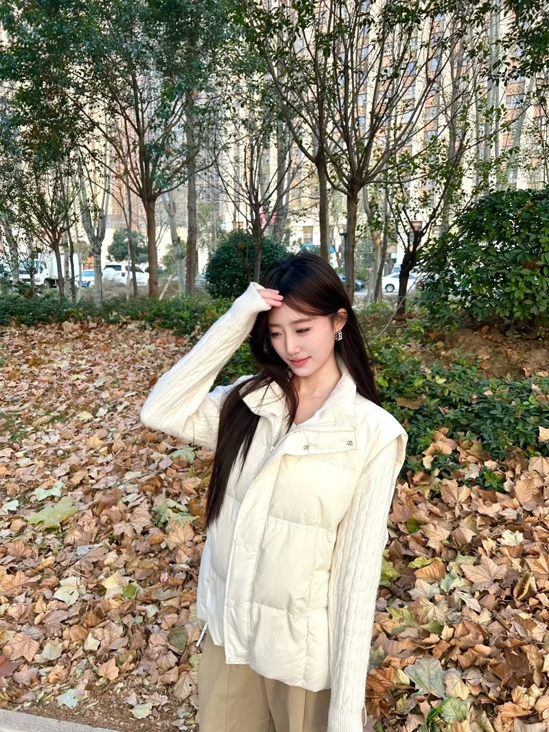 Luôn sành điệu với áo gile phao thời trang nữ