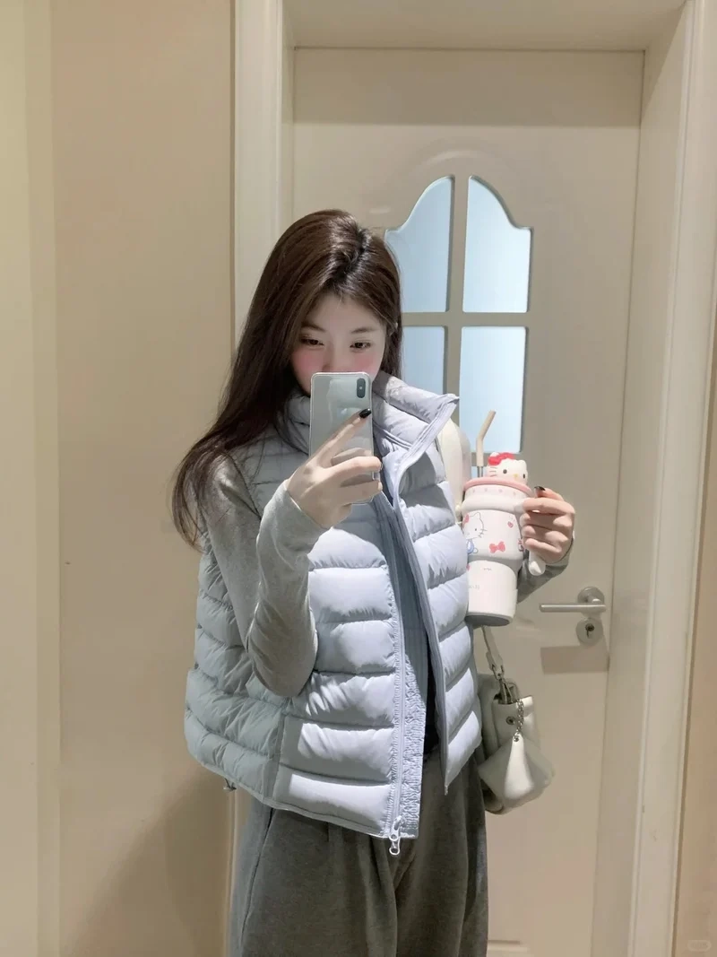 Dạo phố thoải mái cùng áo gile phao mặc dạo phố