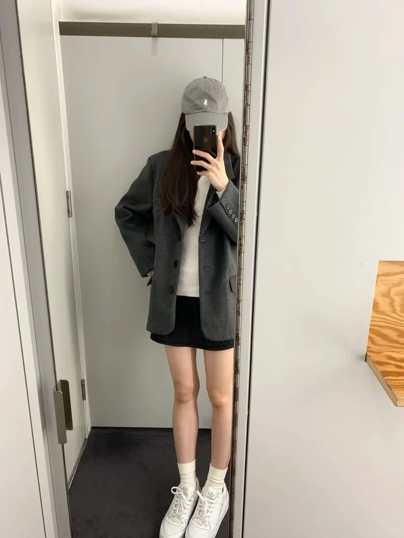 Phong cách Hàn Quốc chuẩn với áo blazer nữ Hàn Quốc