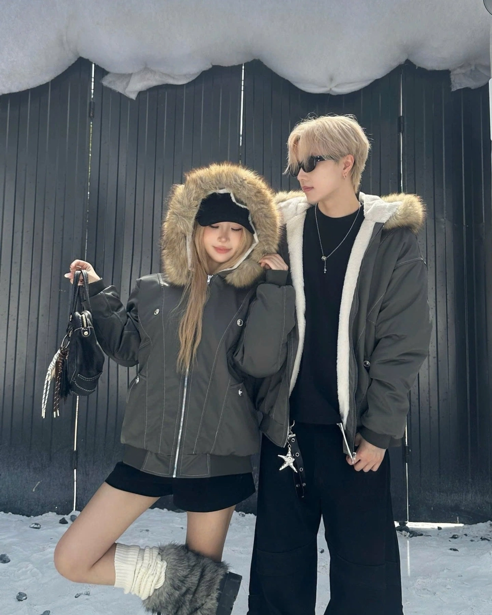 Áo khoác cặp mùa đông giá rẻ nhưng vẫn đảm bảo chất lượng