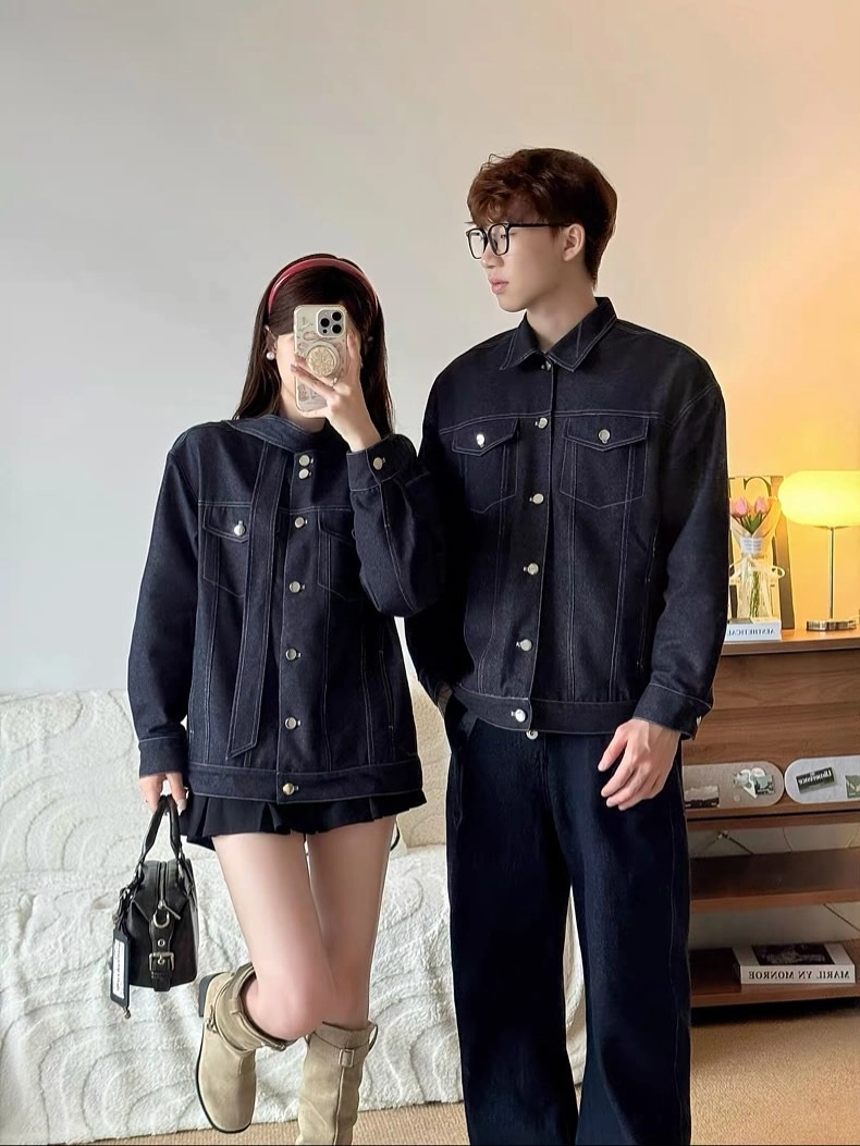 Áo khoác cặp mùa đông gió chống nước cho chuyến du lịch