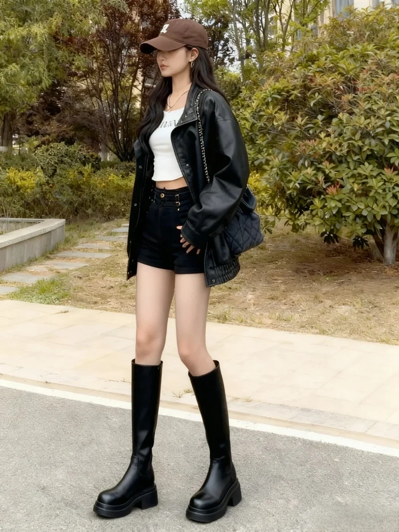 Xem ngay áo khoác biker ảnh thực tế đáng thử