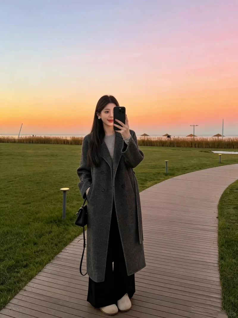 Luôn xinh đẹp mỗi ngày với áo măng tô nữ đẹp