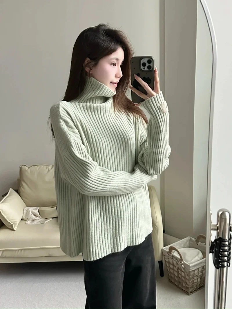 Mix đồ dễ dàng cùng áo len tăm mỏng basic