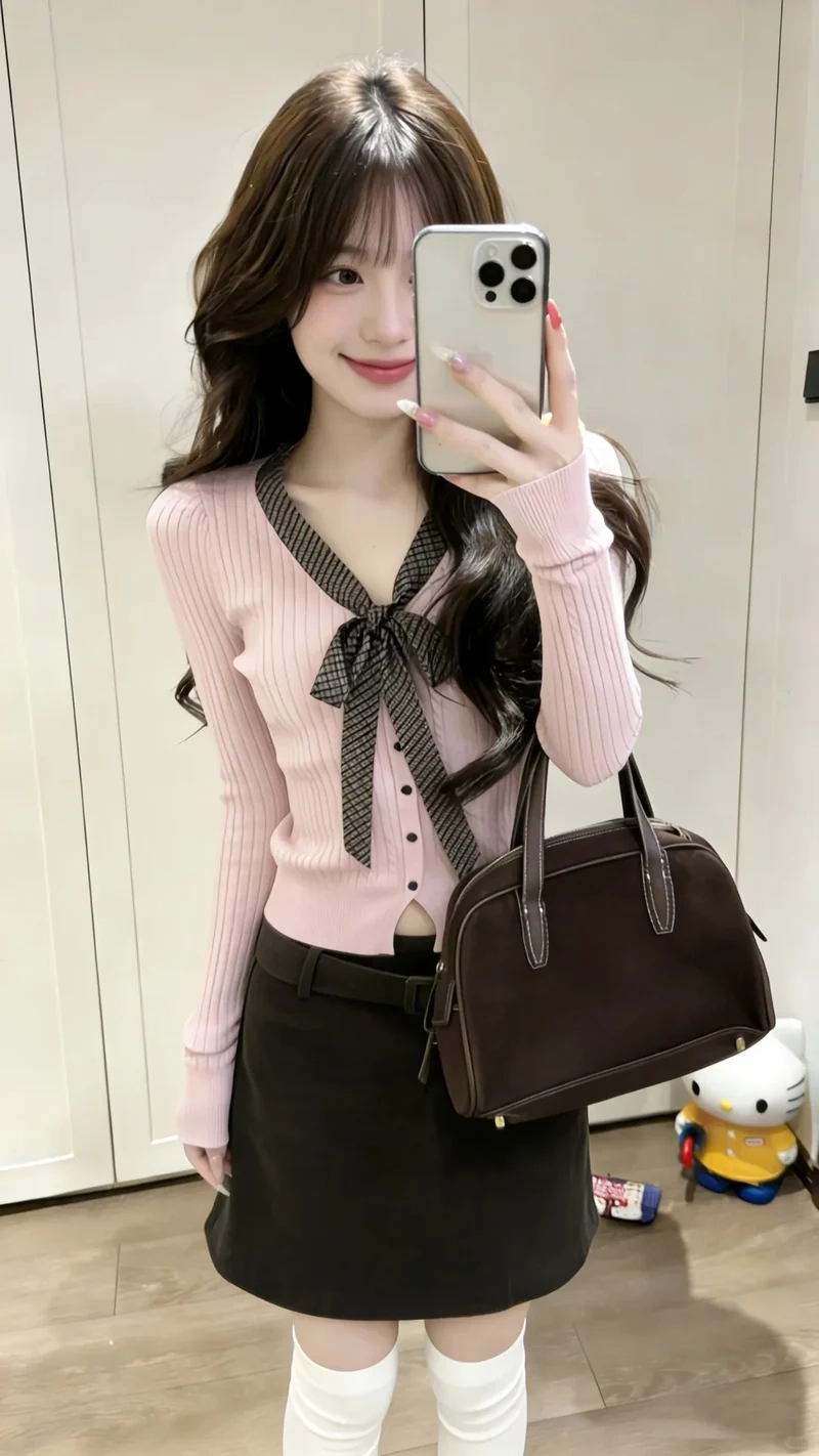 Sẵn sàng đông sang với áo len tăm mỏng mùa đông