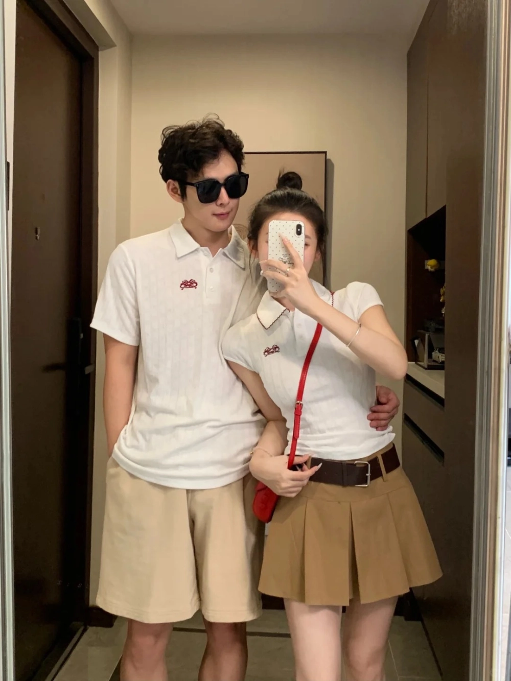 Áo polo cặp cao cấp chính hãng form dáng chuẩn