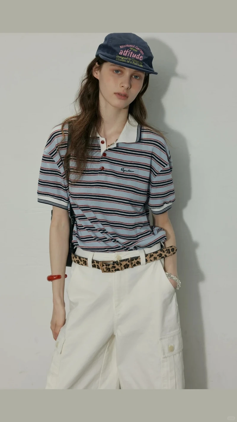 Dễ mặc cho mọi giới với áo polo form rộng unisex