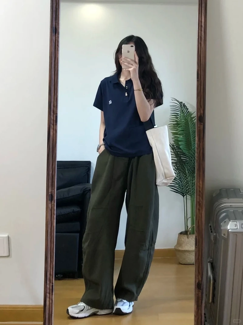 Gu riêng nổi bật cùng áo polo form rộng local brand