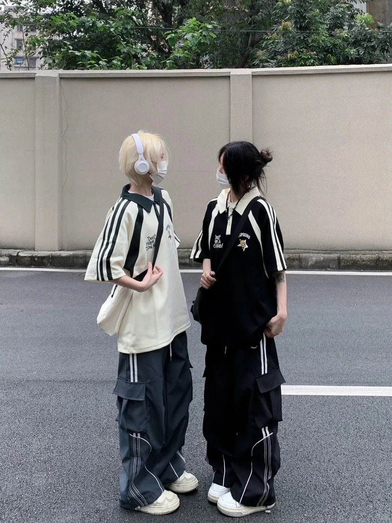 Thoáng mát dễ chịu nhờ áo polo form rộng mùa hè