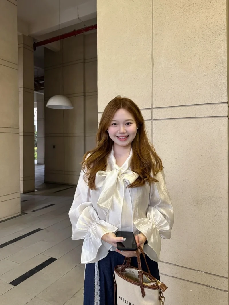 Diện phong cách mới cùng áo sơ mi nữ cách điệu