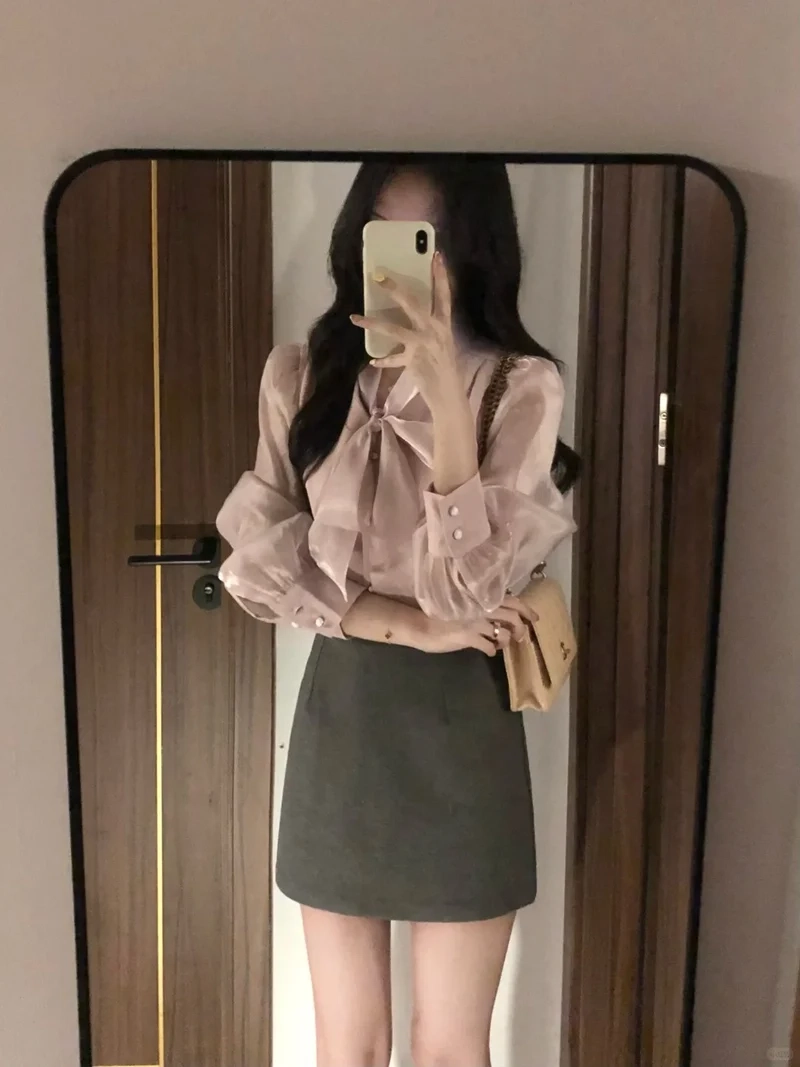 Check-in chuẩn ảnh cùng áo sơ mi kiểu nữ chụp ảnh