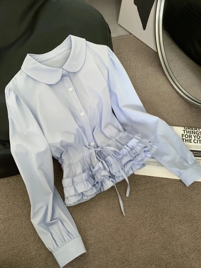 Xem ảnh thực tế chuẩn màu với áo sơ mi kiểu nữ ảnh thực tế