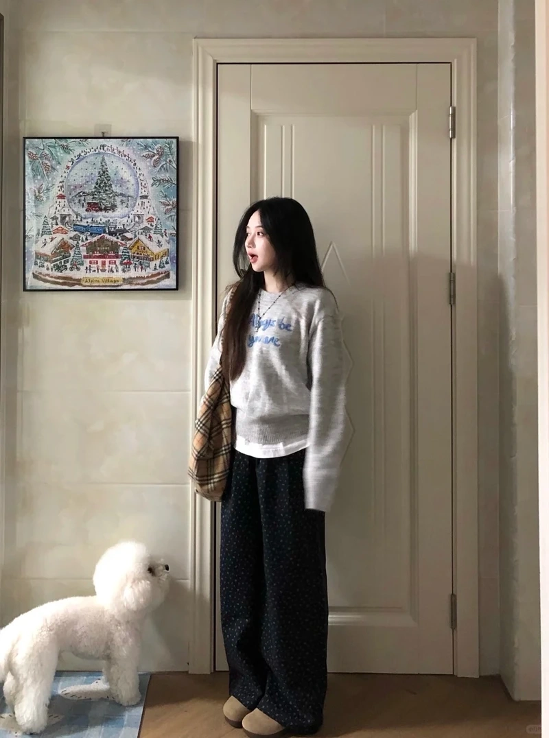 Thoải mái che dáng với áo sweater form rộng