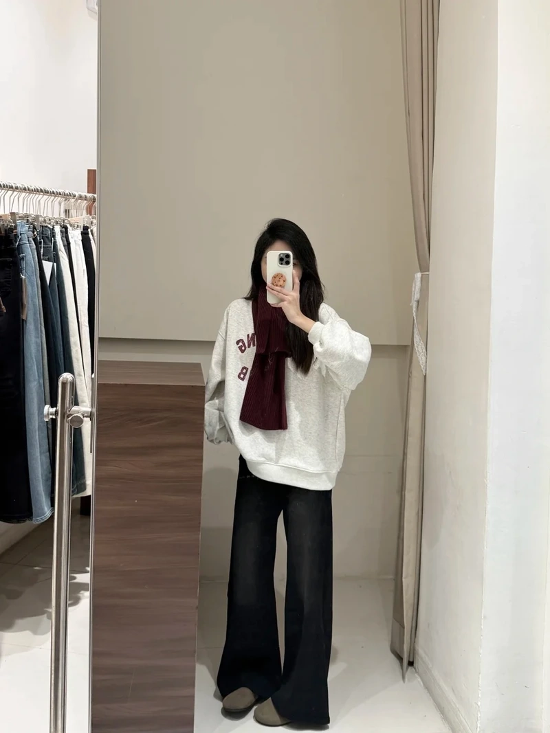Phong cách xưa cũ cùng áo sweater vintage