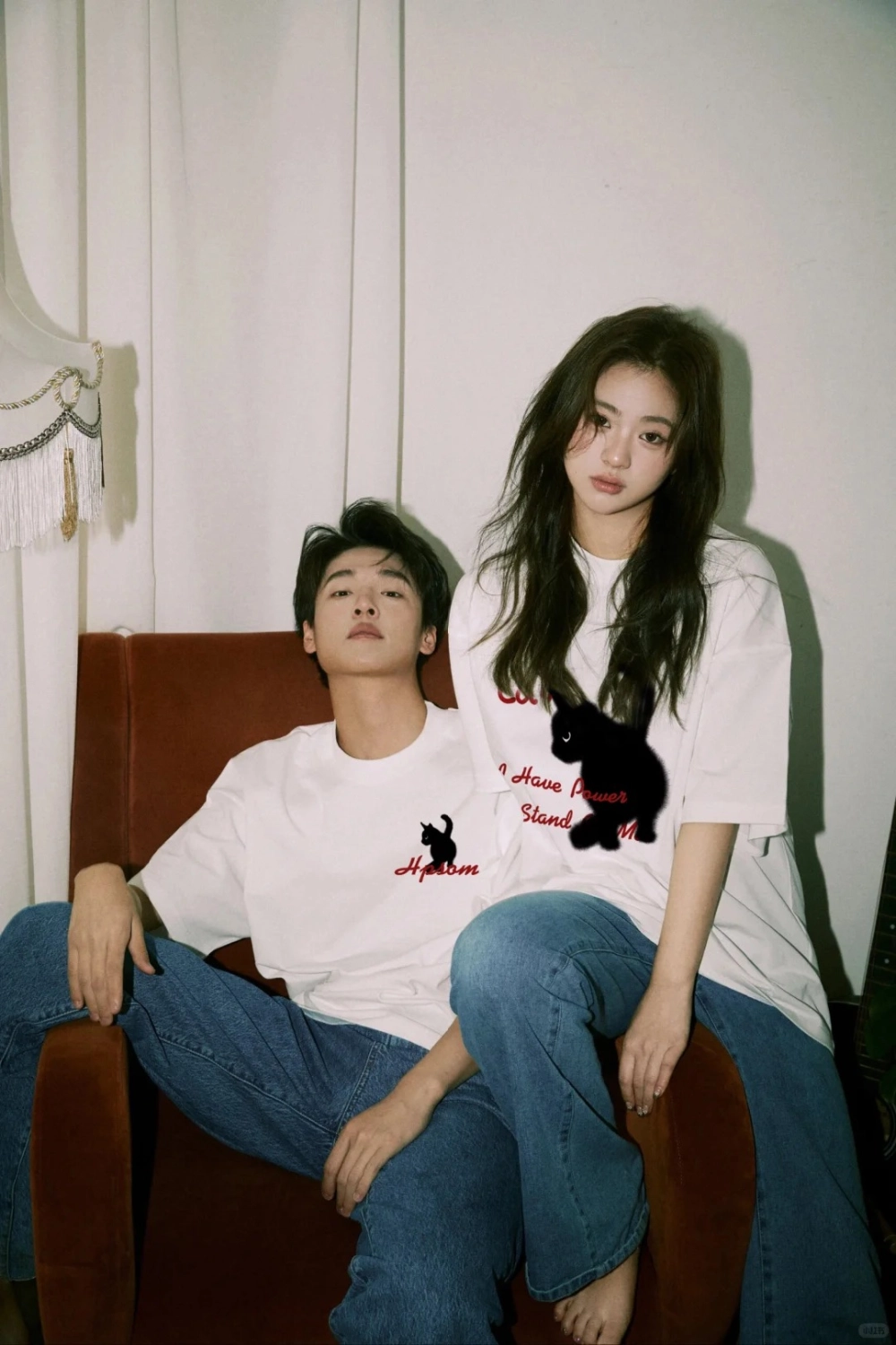 Áo thun cặp tết in theo yêu cầu độc đáo cho hai người