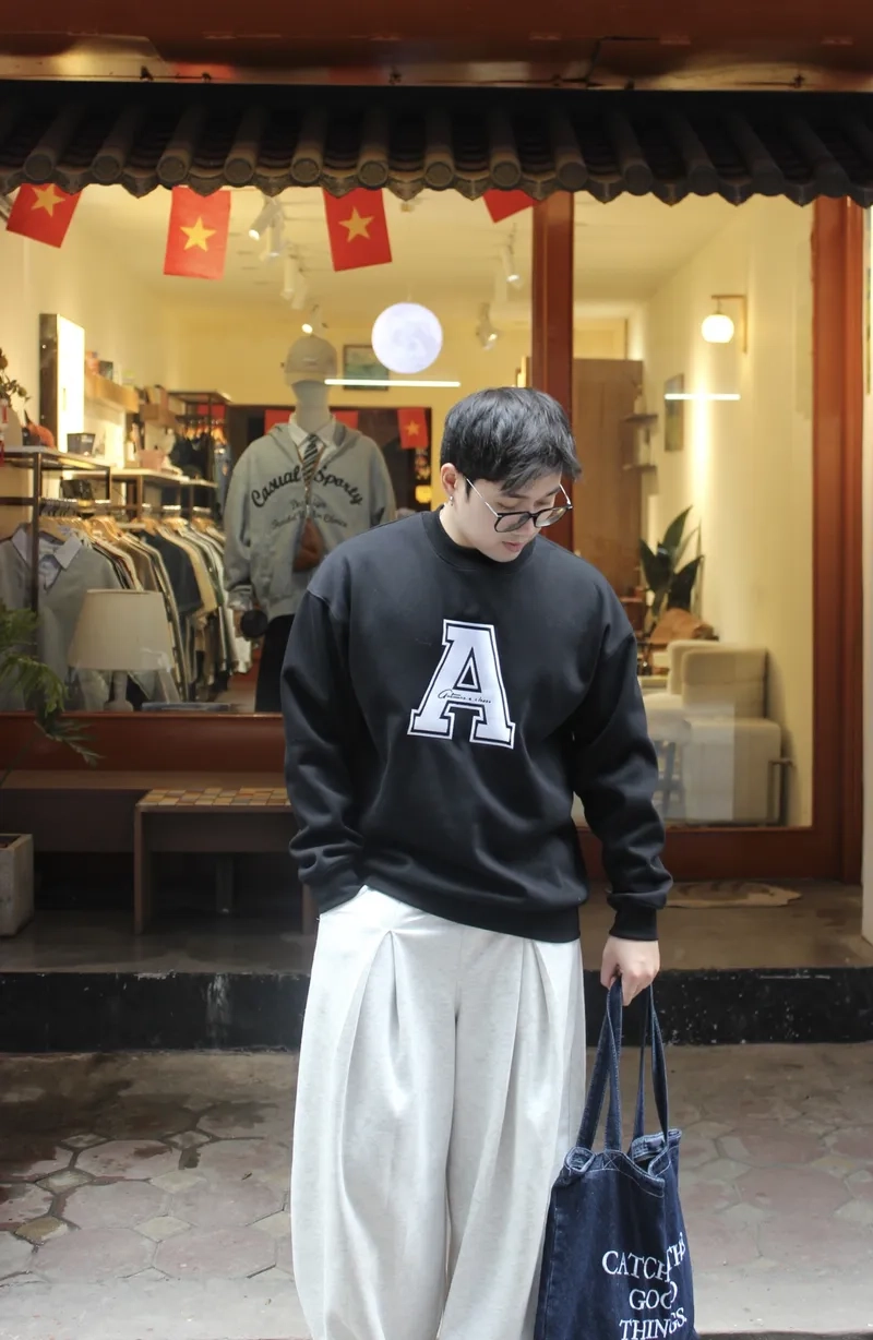 Set phối đồ cá tính đen toàn tập