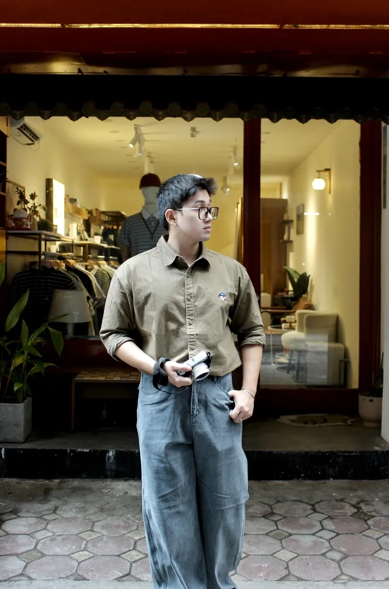 Gu phối đồ cá tính đường phố chất