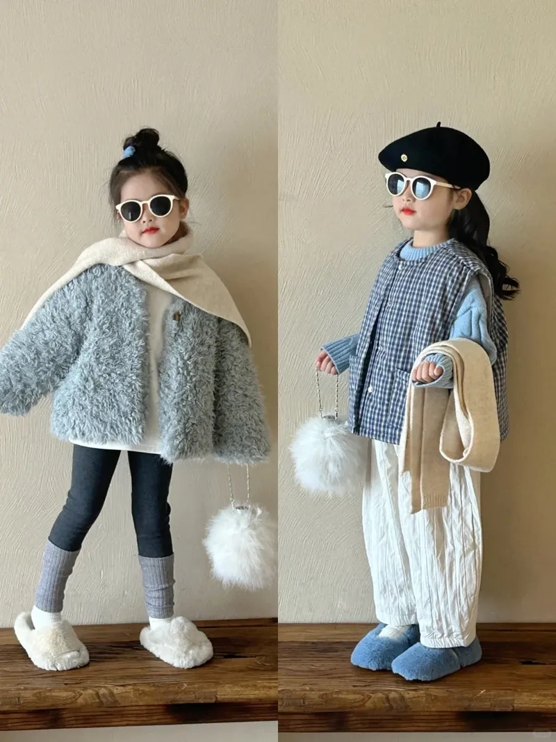 Set phối đồ bé gái tết rực rỡ