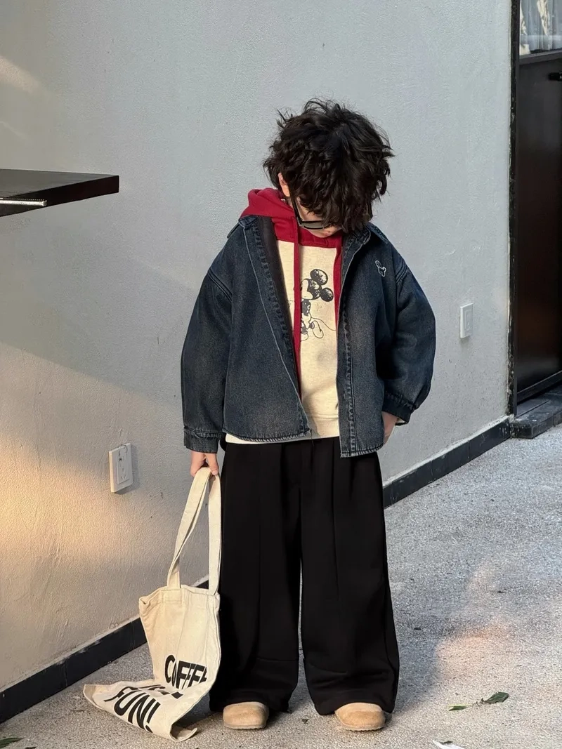 Kiểu phối đồ bé trai sành điệu cực chất