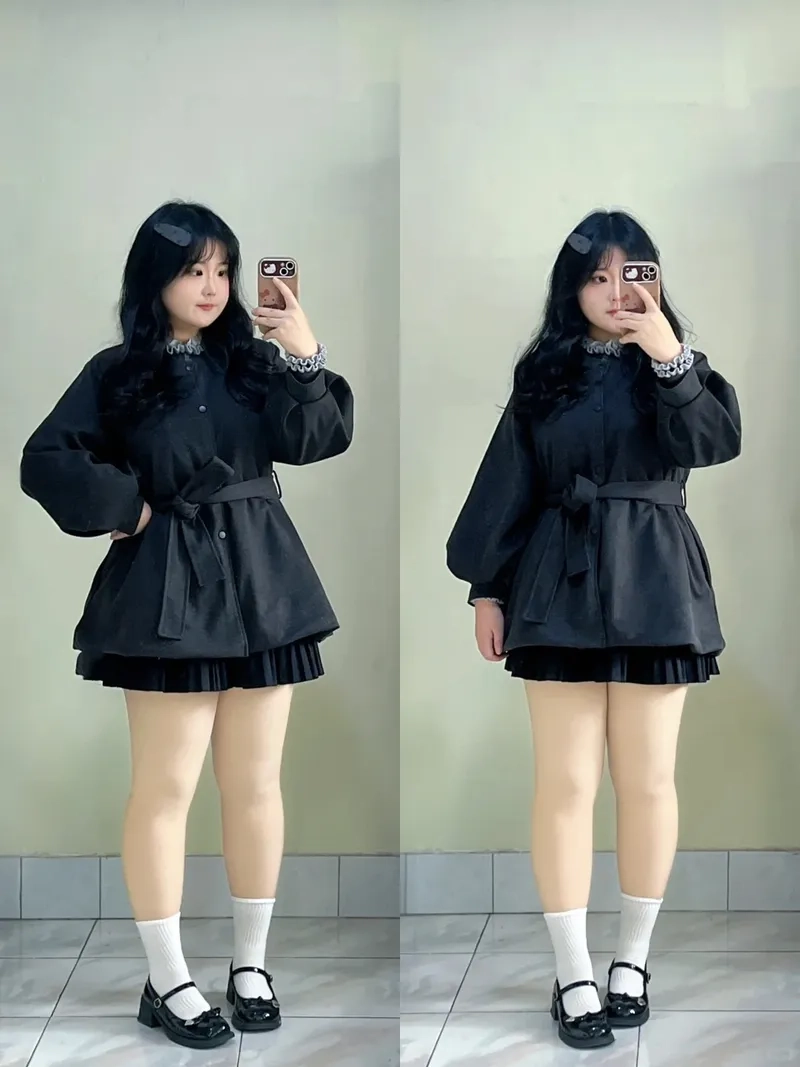 Mẫu váy cho nữ người mập thanh lịch