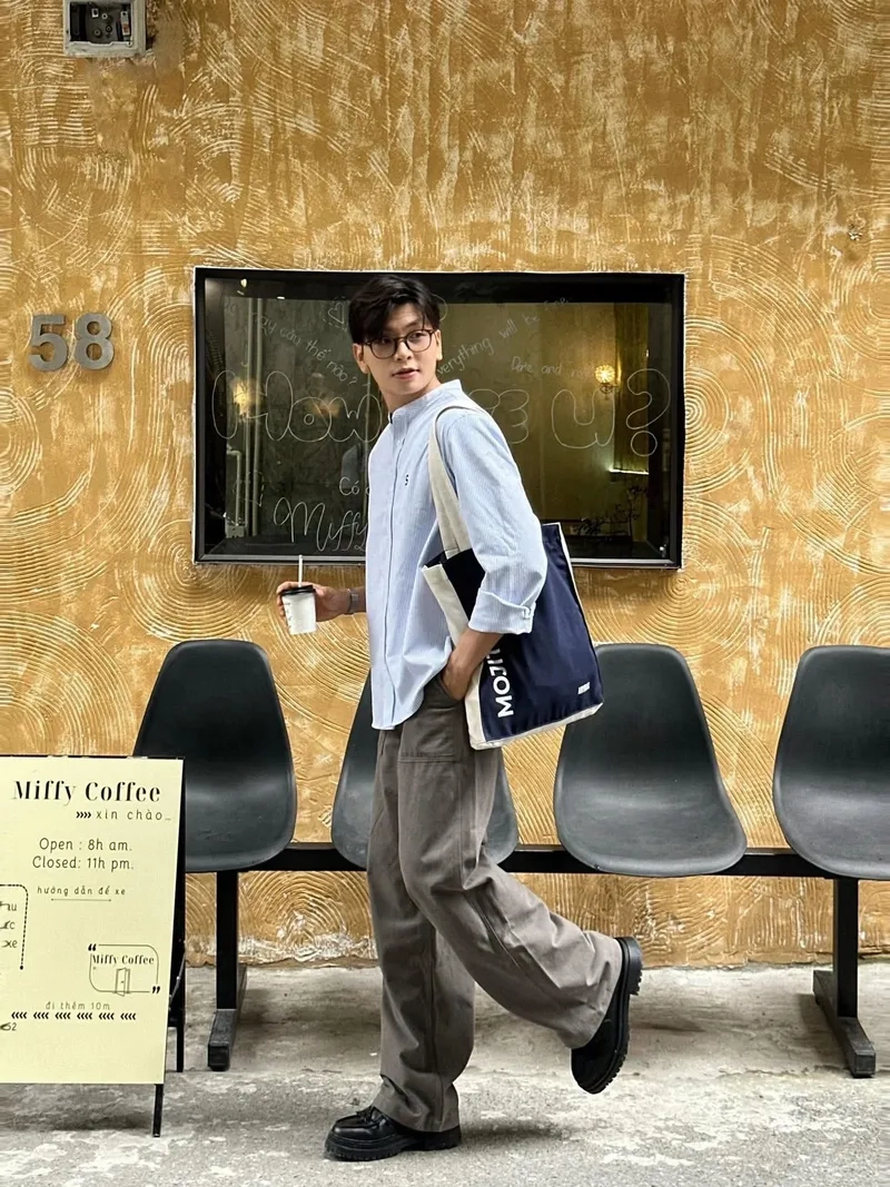 Kiểu phối đồ nam gầy cực chất