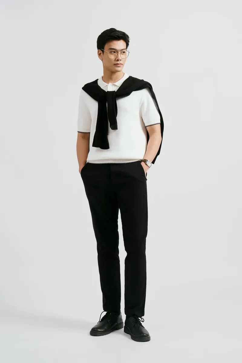 Kiểu phối đồ sinh viên đơn giản nhẹ