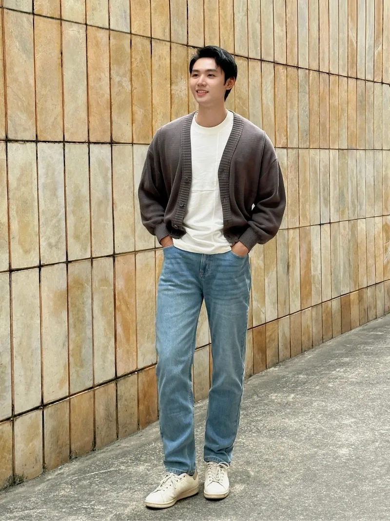 Cách phối đồ sinh viên đi làm thêm gọn