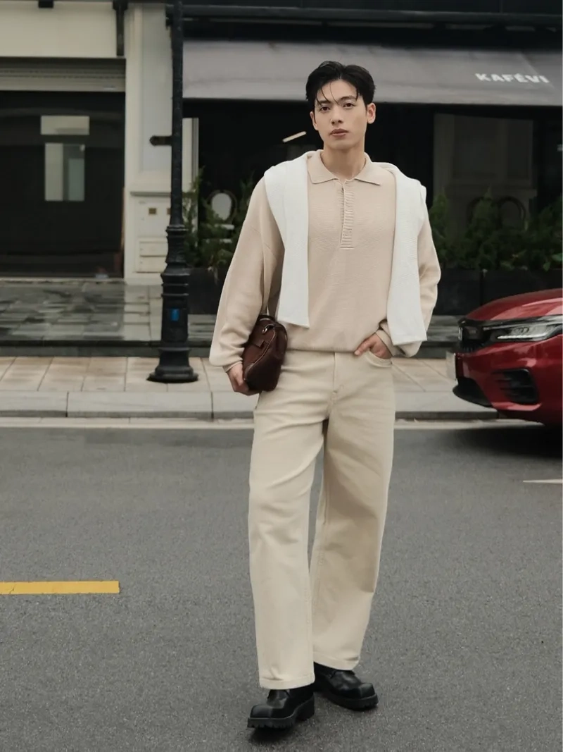 Set phối đồ sinh viên mùa đông ấm áp