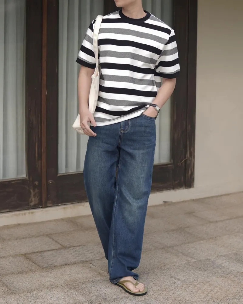 Cách phối đồ đi học với chân váy điệu