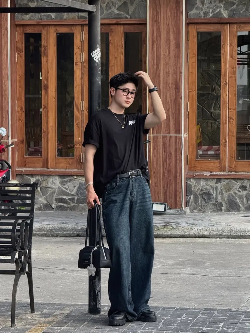 Set phối đồ đơn giản mùa hè mát