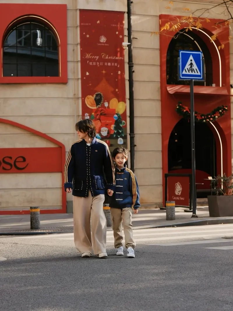 Set phối đồ bố và con trai cực ngầu