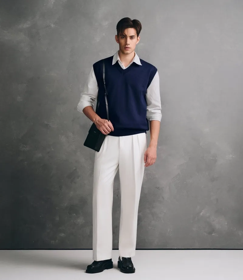 Nét phối đồ mùa thu vintage xưa