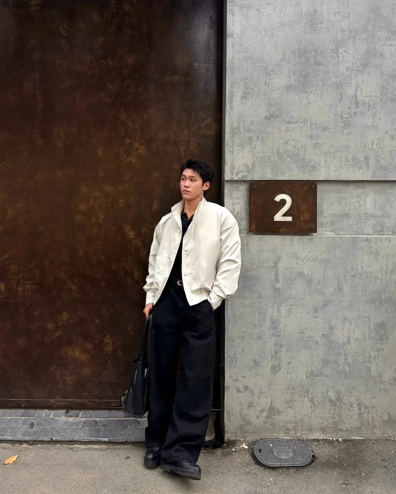 Cách phối đồ nam béo cực thon gọn