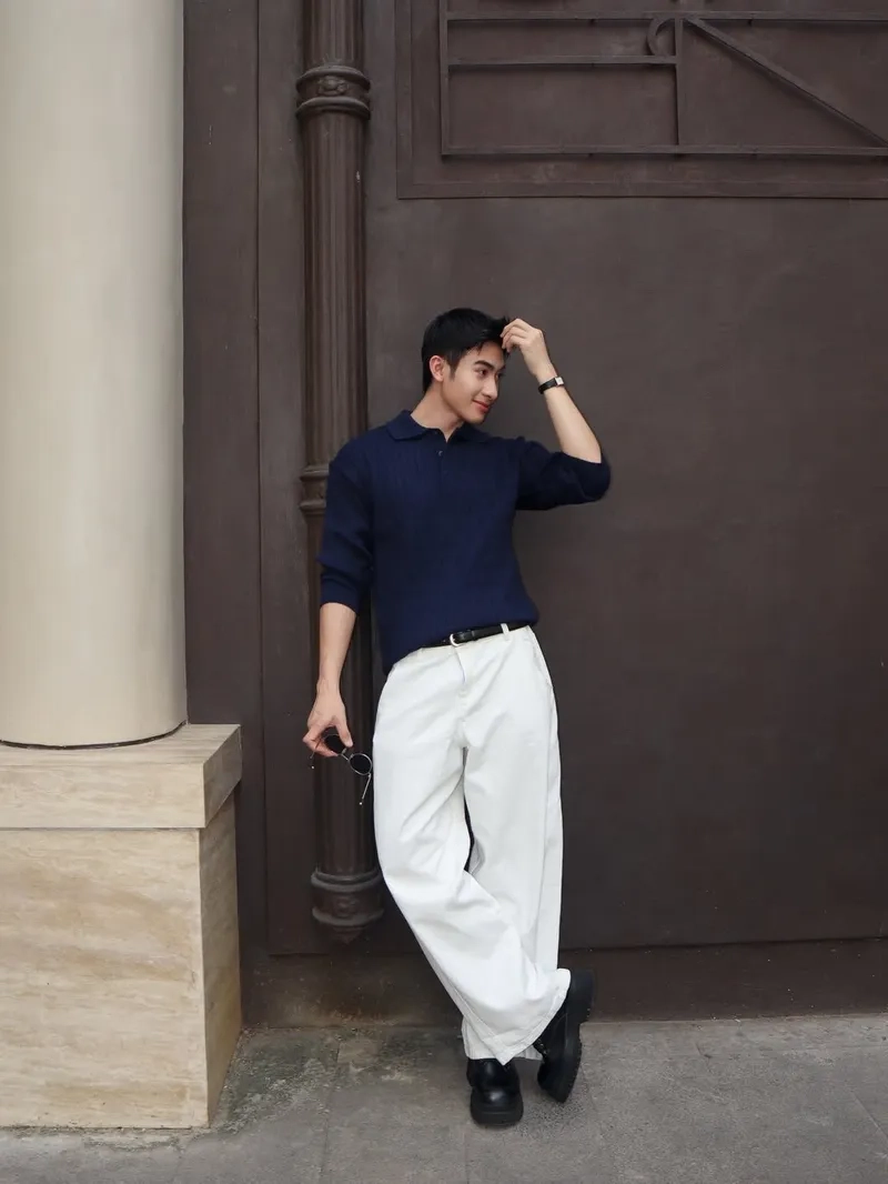 Set phối đồ nam mùa hè rất mát mẻ