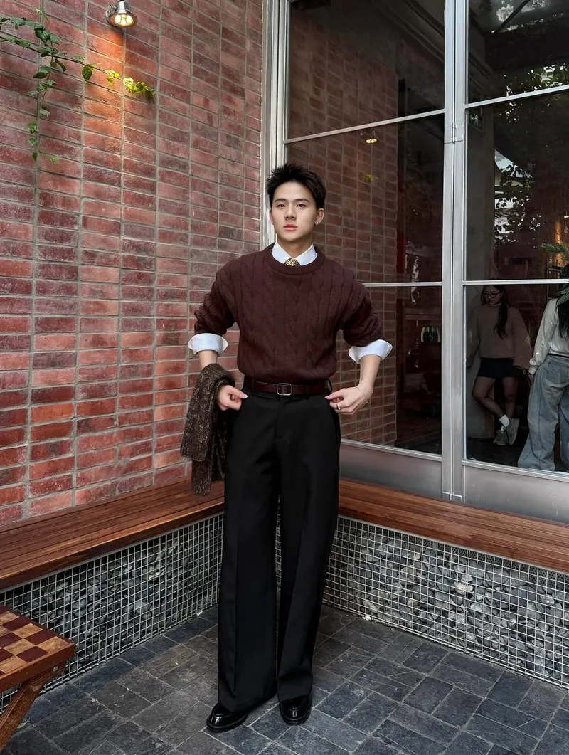 Kiểu phối đồ nam công sở lịch sự