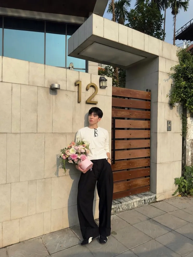 Gu phối đồ nam mùa đông ấm áp